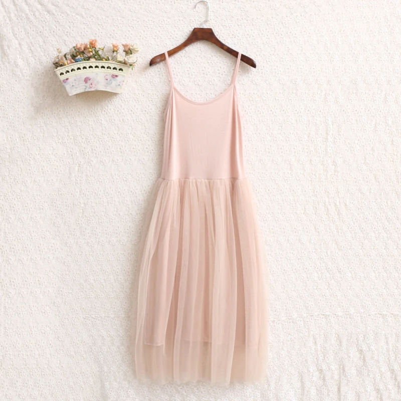 2019 Sexy Off Shoulder Summer Women Dress Female Loose Spaghetti Strap Mesh Ladies Party Dresses New Clothing Z427 | Женская одежда