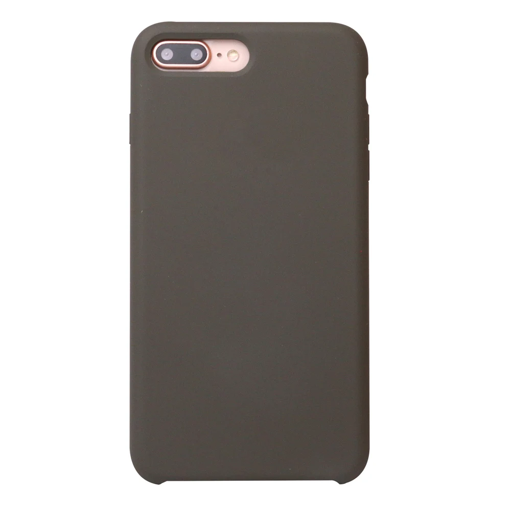 Жидкий силиконовый чехол для телефона Ikase Store для iPhone XS Max XR X 8 7 6 6S Plus, силиконовый чехол для Apple 8Plus 7Plus 6plus - Цвет: 6.Dark Olive