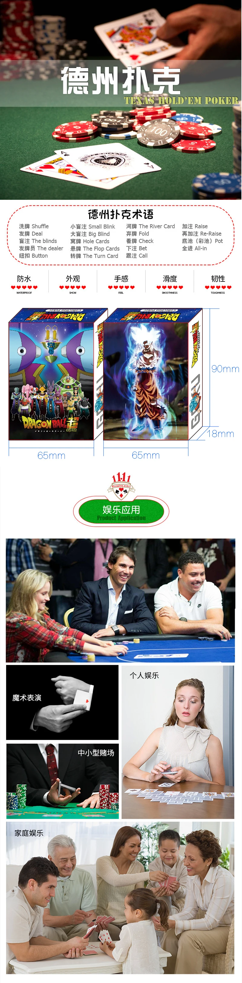 54 шт./компл. Dragon Ball Z фигурки Коллекция Гоку Broli Gogeta покер карты Цвет упаковка коробки детская игрушка в подарок