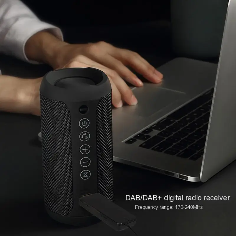 OOTDTY dab цифровой радиоприемник с антенной для Bluetooth динамика дома Стерео ТВ с USB чтения диска функции аксессуары