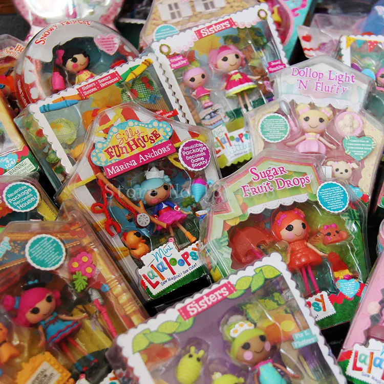 Новые игрушки Мини Lalaloopsy Кукла Коллекция модные Фигурки куклы для детей девочек