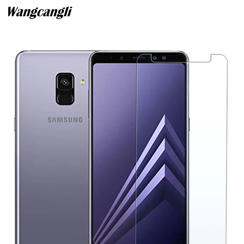Ультратонкое защитное стекло HD 2.5D 9H для Samsung GalaxyA6 A7 A8 2018 закаленное с защитой от
