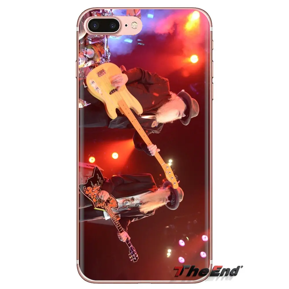 Для Xiaomi Redmi 4A S2 Note 3 3S 4 4X5 Plus 6 7 6A Pro Pocophone F1 прозрачные мягкие чехлы ZZ Top Band Music |