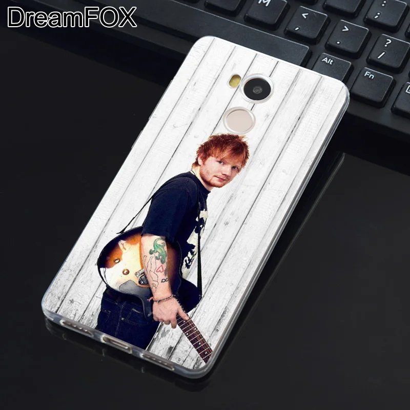 DREAMFOX M096 Ed Sheeran Мягкий силиконовый чехол из ТПУ для Xiaomi Redmi Note 3 4 4X5 5A 6 7 Pro Global |