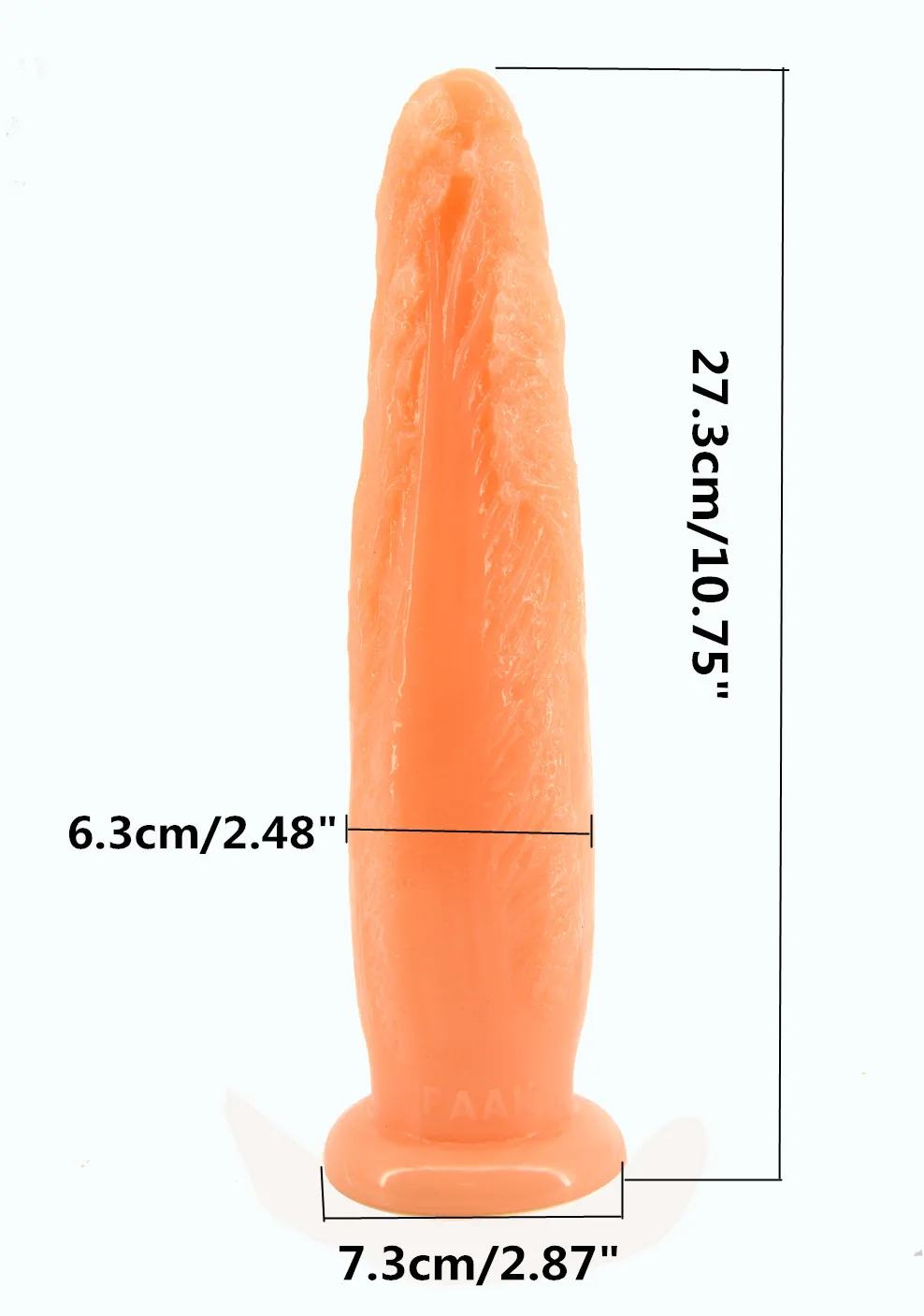 FAAK Long anal dildo butt plug suction cup Chinese Cabbage design sex products penis toys women man shop | Красота и здоровье