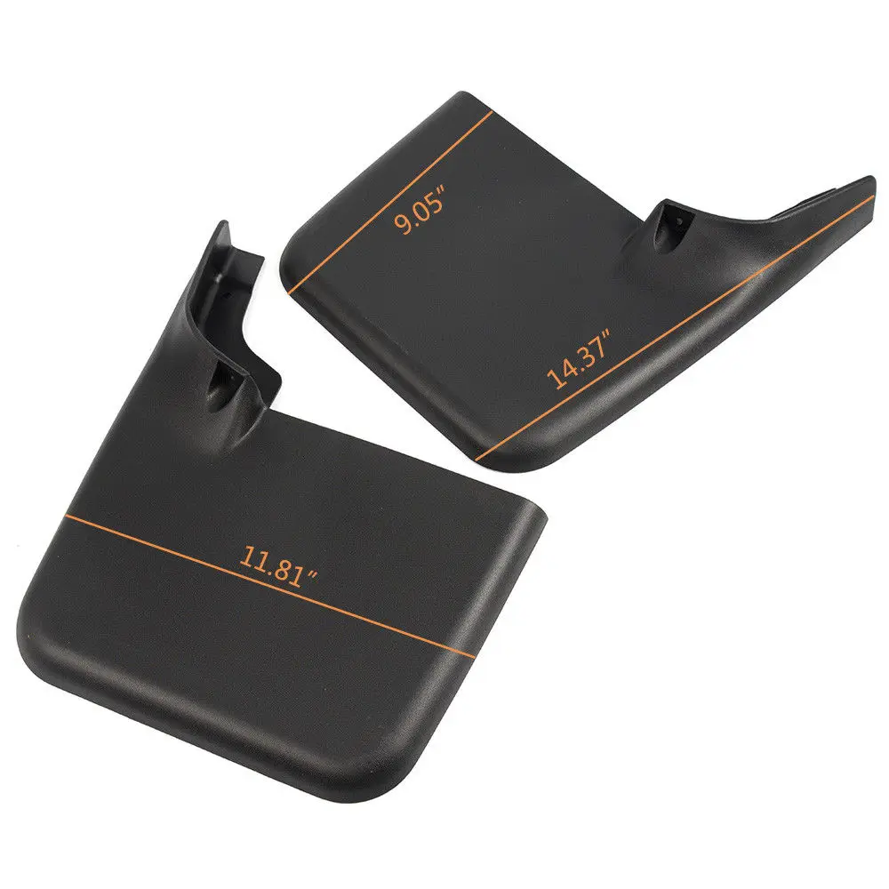 Front Rear Splash Guards Mud Flaps For 04-14 Ford F-150 w/o Fender Flares | Автомобили и мотоциклы
