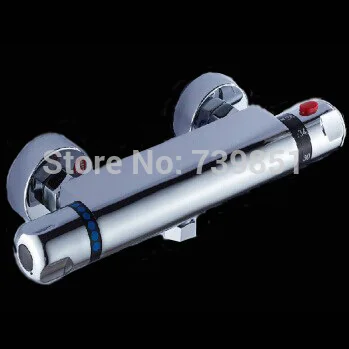 Thermostatic Mixer For Bath And Shower Hot Cold Water Valve Bathroom Faucet Wall Mounted Tap | Дом и сад