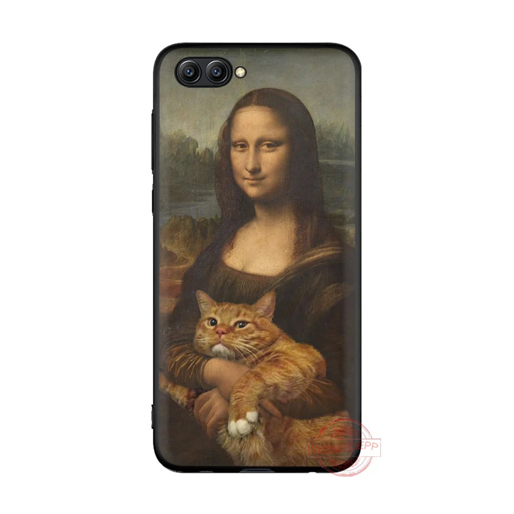 WEBBEDEPP Mona Lisa Art David lines ТПУ чехол для телефона Honor 6A 7A 2 ГБ/3 ГБ Pro 7C 7X 8X 8C 9 10 Note10 8 Lite |