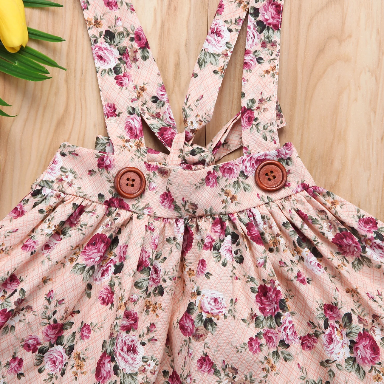 Юбка на лямках для девочек с цветочным принтом|summer skirt girl|skirt baby girlkids girls |