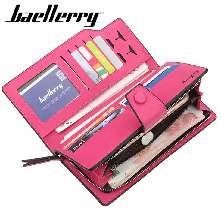 Baellerry кожаный кошелек высшего качества для женщин фирменный дизайн женские