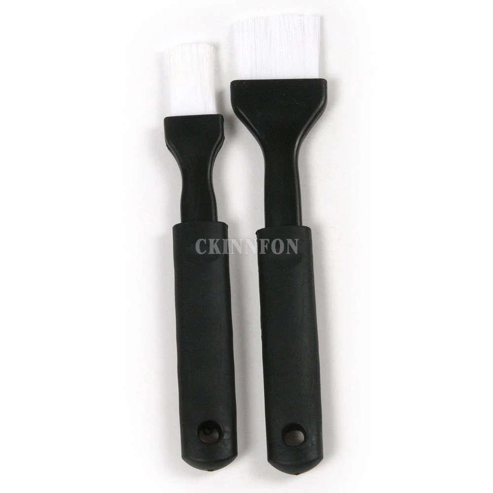 500Set 2Pcs/Set Basting Pastry Brushes BBQ Barbecue Baking Grilling Bristles (Color: Black) |