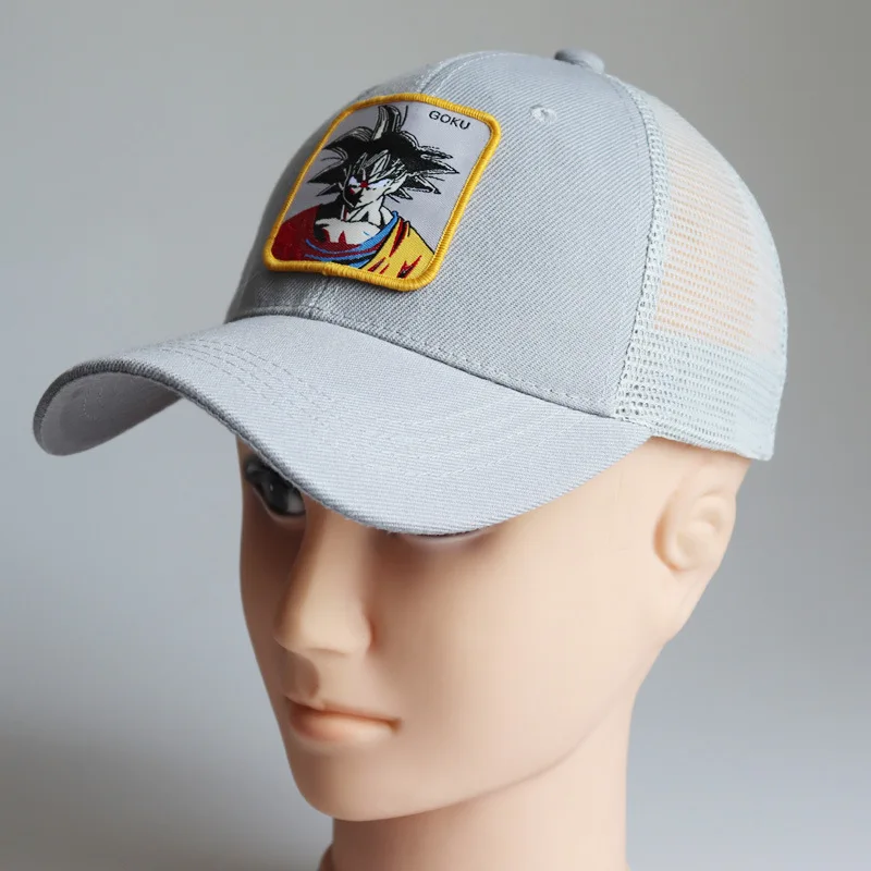 Новая брендовая бейсбольная кепка Goku Dragon Ball Snapback, Высококачественная хлопковая кепка для мужчин и женщин в стиле хип-хоп, шляпа для папы, сетчатая Кепка, Прямая поставка