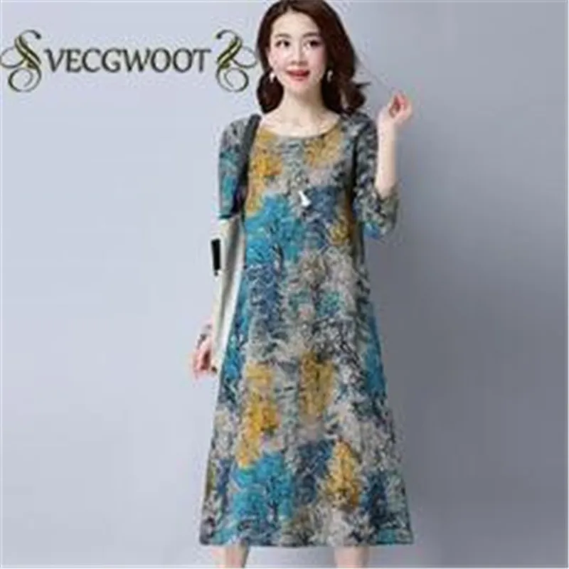 Весеннее женское платье в стиле ретро новинка 2020 повседневное средней длины с