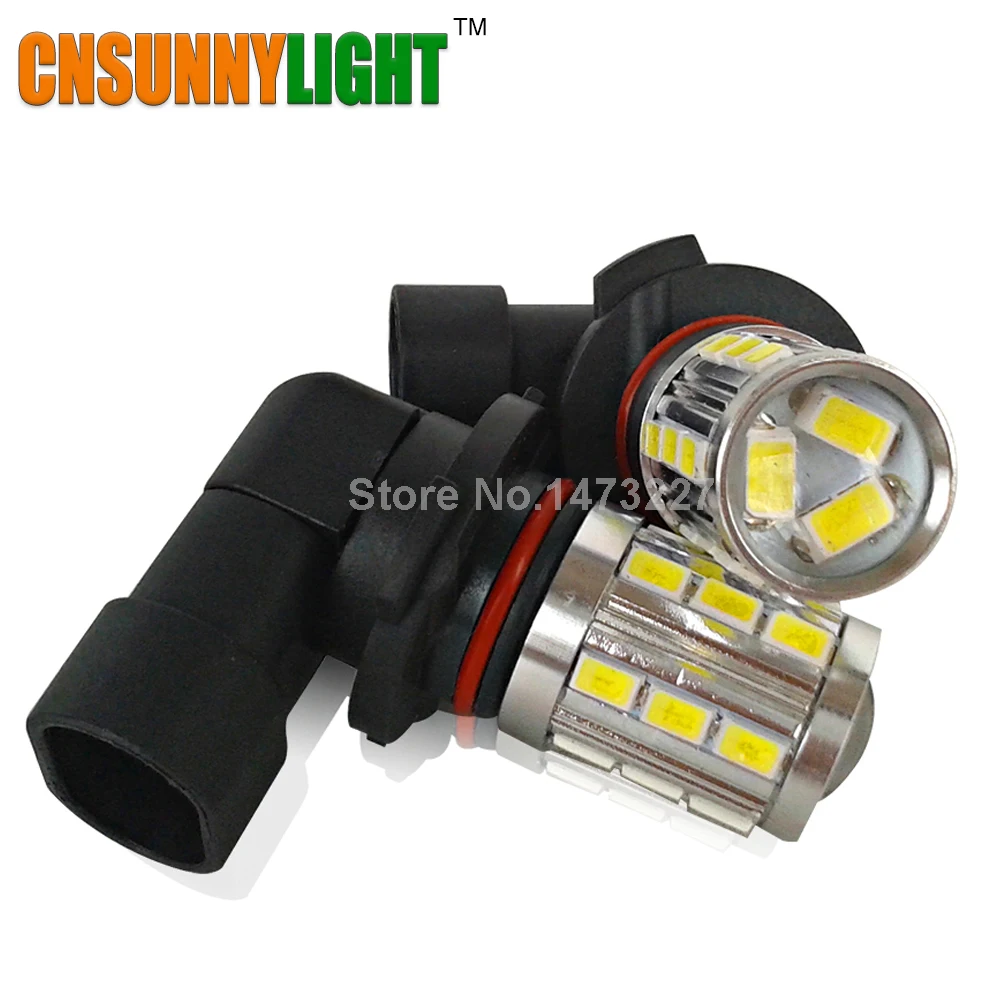CNSUNNYLIGHT Высокая мощность 5730 21 SMD DC 12v 9005 HB3 6000K белый светодиодный фонарь|9005 hb3|led white