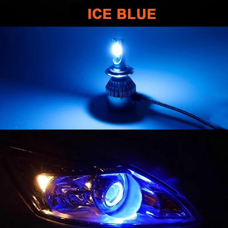 Автомобильные аксессуары HLXG ICE Blue Lampada 9006/HB4 Hi/Lo автомобильная лампа с турбо