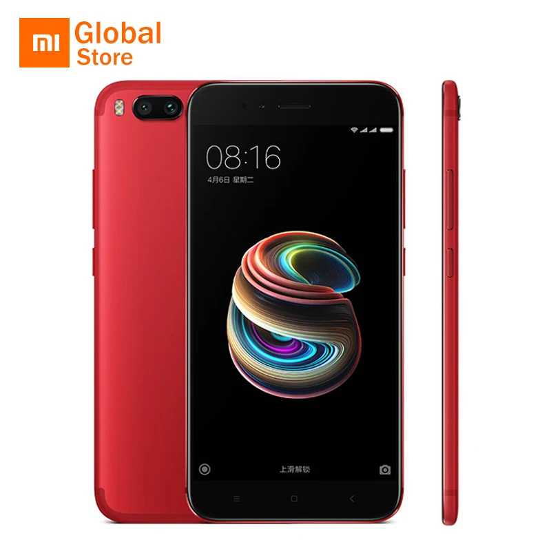 Xiaomi mi 5X 5X4 ГБ ОЗУ 64 Гб ПЗУ Смартфон Snapdragon 625 Восьмиядерный 5 дюймов 1920 МП Двойная