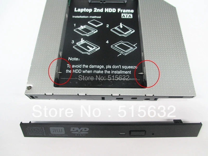 2nd PATA/IDE HDD SSD Caddy для Mid Late 2007 MA895LL MA896LL MB062LL Macbook Pro|ssd caddy|hdd ssd caddyssd hdd caddy |