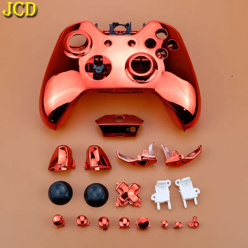 JCD для microsoft Xbox One покрытие Ручка корпус Оболочка Чехол W/кнопка внутренняя поддержка для беспроводного контроллера геймпад - Цвет: Красный