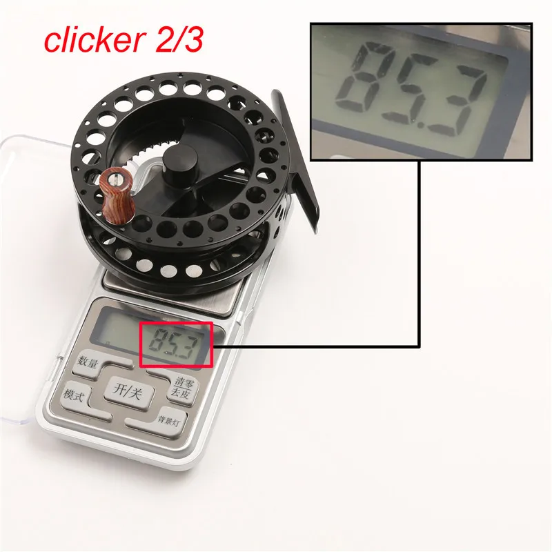 МУДРЕЦ стиль 2/3wt fly рыболовная катушка Легкий вес Машины вырезать Clicker Летать