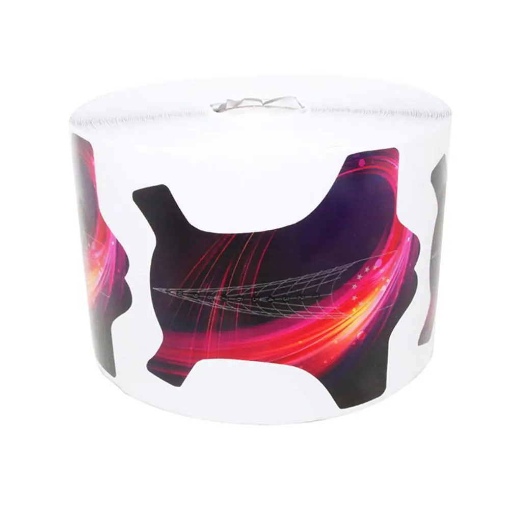 100 шт. формы для ногтей Rocket Французский маникюр наращивания акриловых УФ