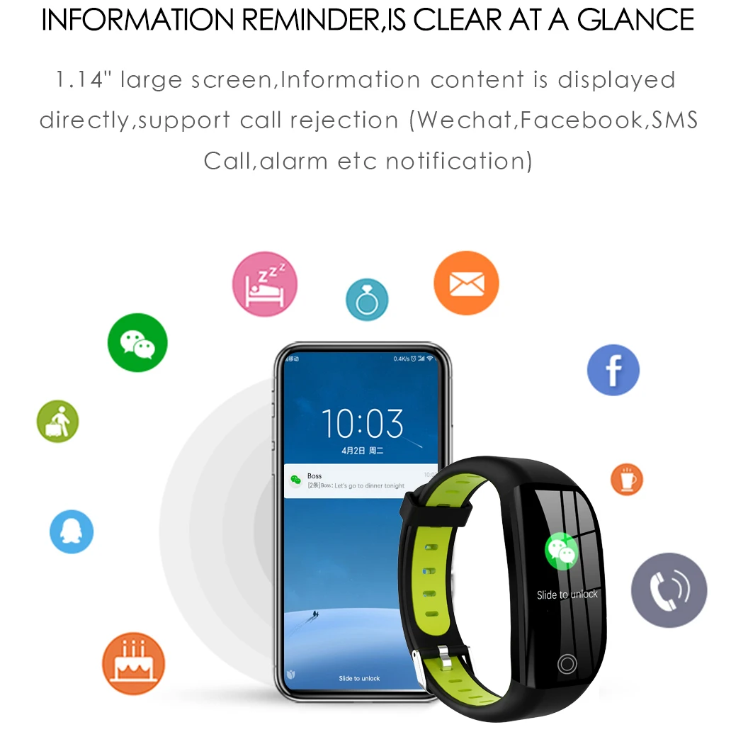 

smart wristband ip68 waterproof fitness bracelet blood pressure monitor sleep tracker pedometer Bluetooth watch band men women