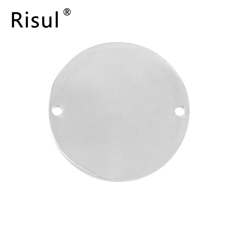 50 шт. круглые подвески для браслета 15/20/25 мм|stainless steel charm pendant|mirror pendantpendant stainless |