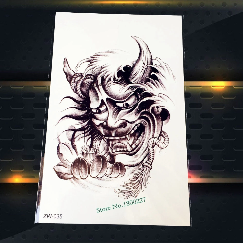 Водонепроницаемый руку назад Переводные картинки Временные Стикеры татуировки