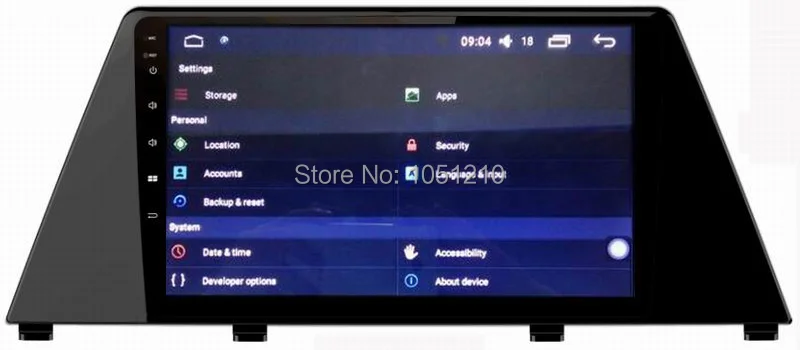 Ouchuangbo android 6 0 автомобильное стерео радио подходит для Wuling Baojun 630 610 с gps навигацией
