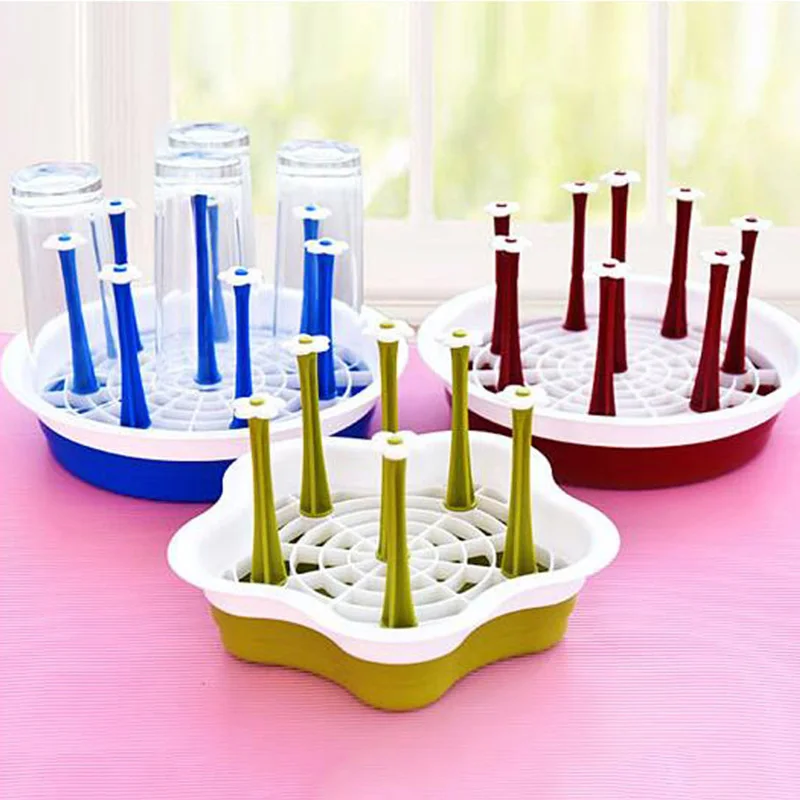 Кухонная раковина в форме сливы пластиковый держатель для сливных чашек из