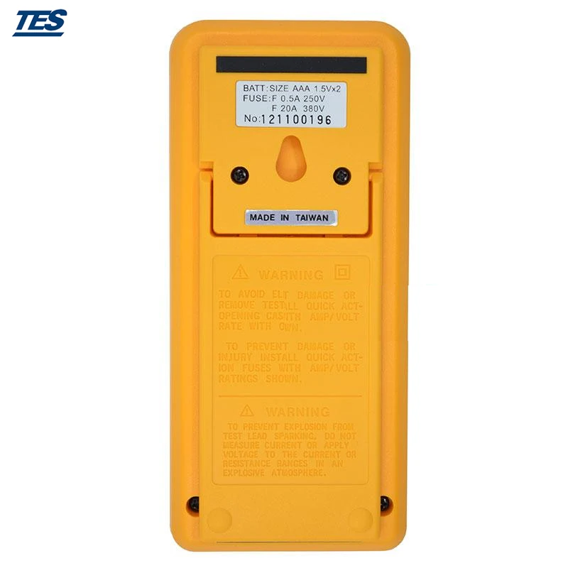 

TES-2712 LCR Multimeter 3 1/2 LCD with Data-hold and Peak-hold Function
