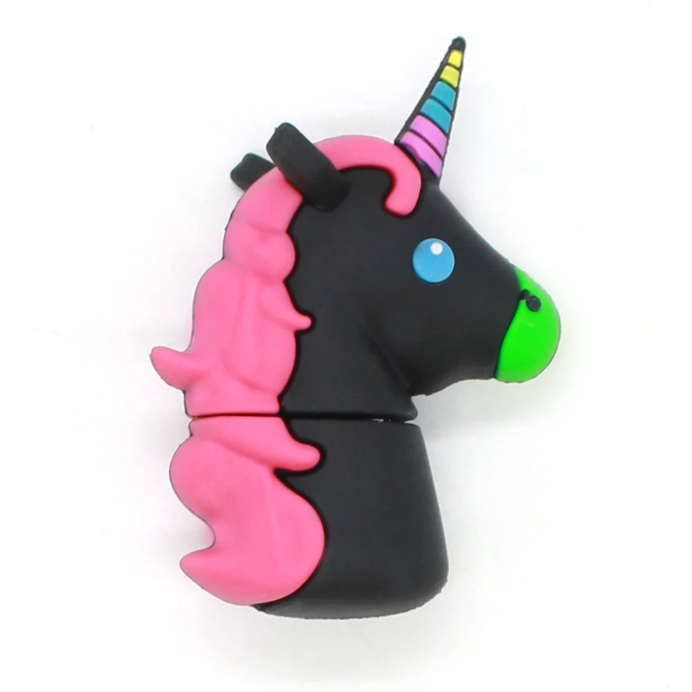 Красочный Единорог USB флэш-накопитель 16 Гб 32G usb Радуга 64 8 ГБ 4 2 0 | Компьютеры и офис