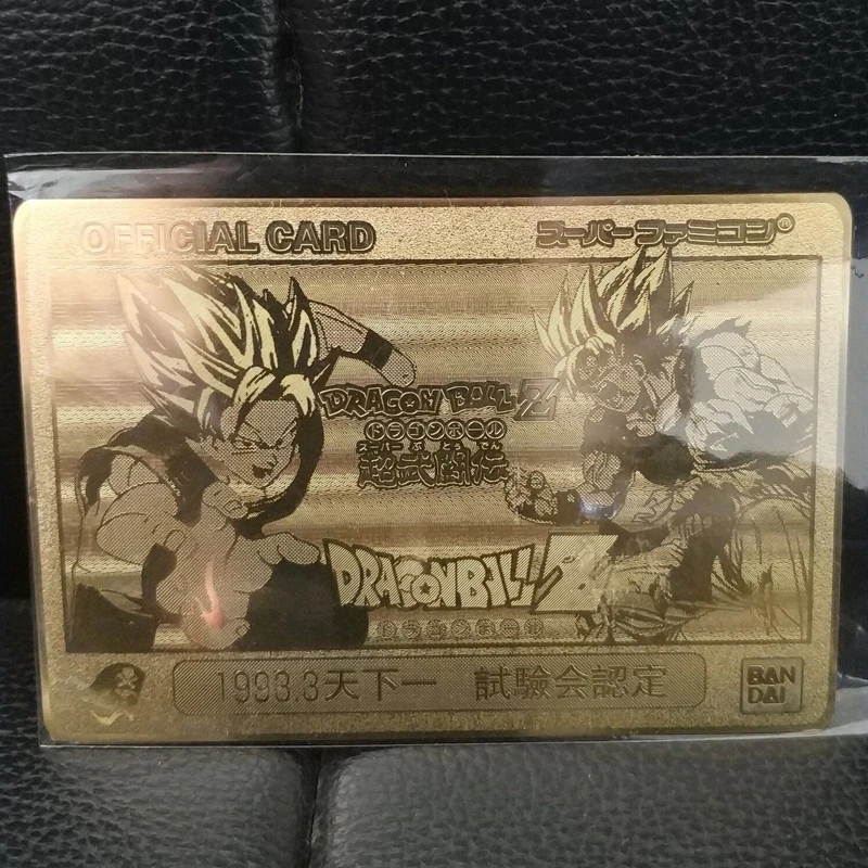 Dragon Ball супер ультра инстинкт Гоку джирен экшн-игрушка фигурки BANDAI Памятное издание игры флэш-карты коллекция карт