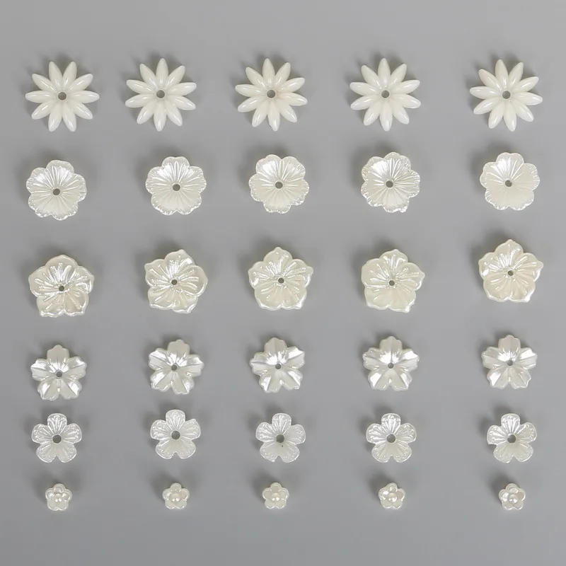 Бусины из АБС-пластика с имитацией под жемчуг 50-100 шт | Украшения и аксессуары