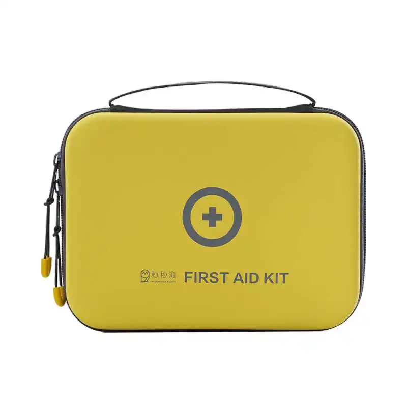 yellow Xiaomi Mijia Домашняя аптечка спасательный компактный аварийный набор для семьи на открытом воздухе автомобильный лагерь практичный и удобный медицинский посылка - Цвет: yellow