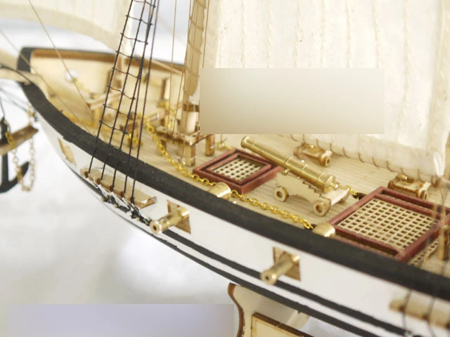 Масштаб 1/100 Halcon1840 модель комплект корабля дерево парусный комплект корабля лазерная резка лодка комплект деревянный корабль комплекты моделей обучающая игрушка