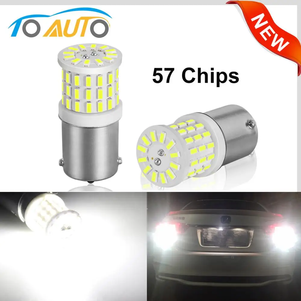 

Новые светодиодные лампы 1156 BA15S P21W LED 1157 BAY15D P21/5W R5W Автомобильная фотолампа лм белая автомобильная лампа 12 В, 2 шт.