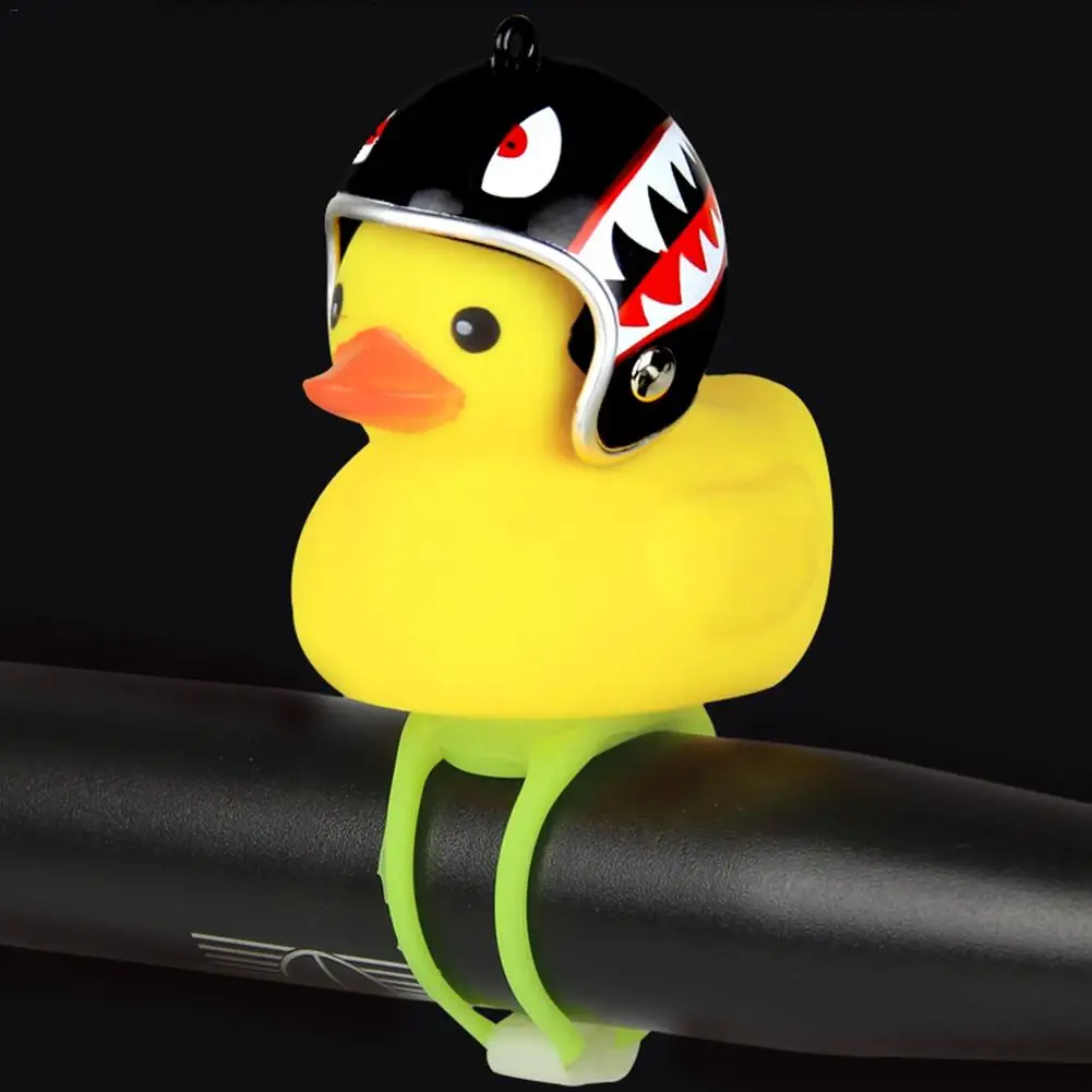 Креативный велосипедный звонок в форме утки мотоциклетный защитный шлем