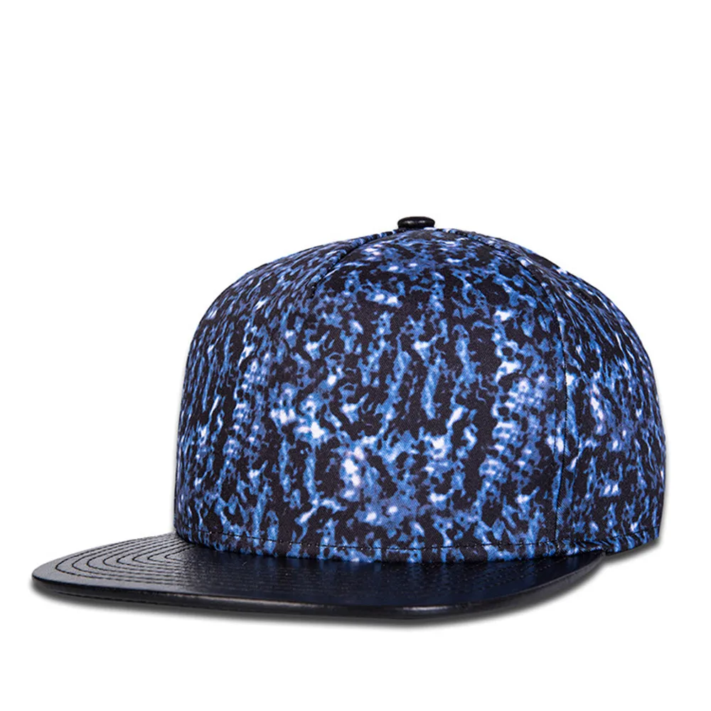WUKE 3D печать море кокосовое Спорт на открытом воздухе Хип-хоп Кепки Casquette моды