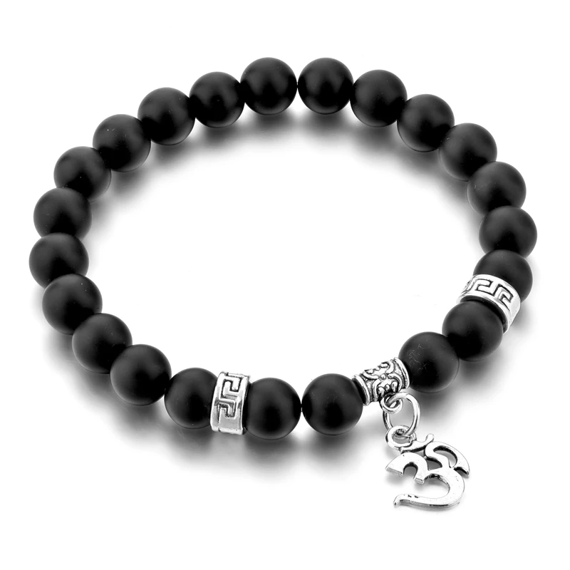CHICVIE, новинка, тигровый глаз, натуральный камень, браслеты и браслеты для женщин, мужчин, серебряный шарм, повседневные ювелирные изделия, любовь, браслеты, браслет SBR150229 - Окраска металла: SBR180025BK