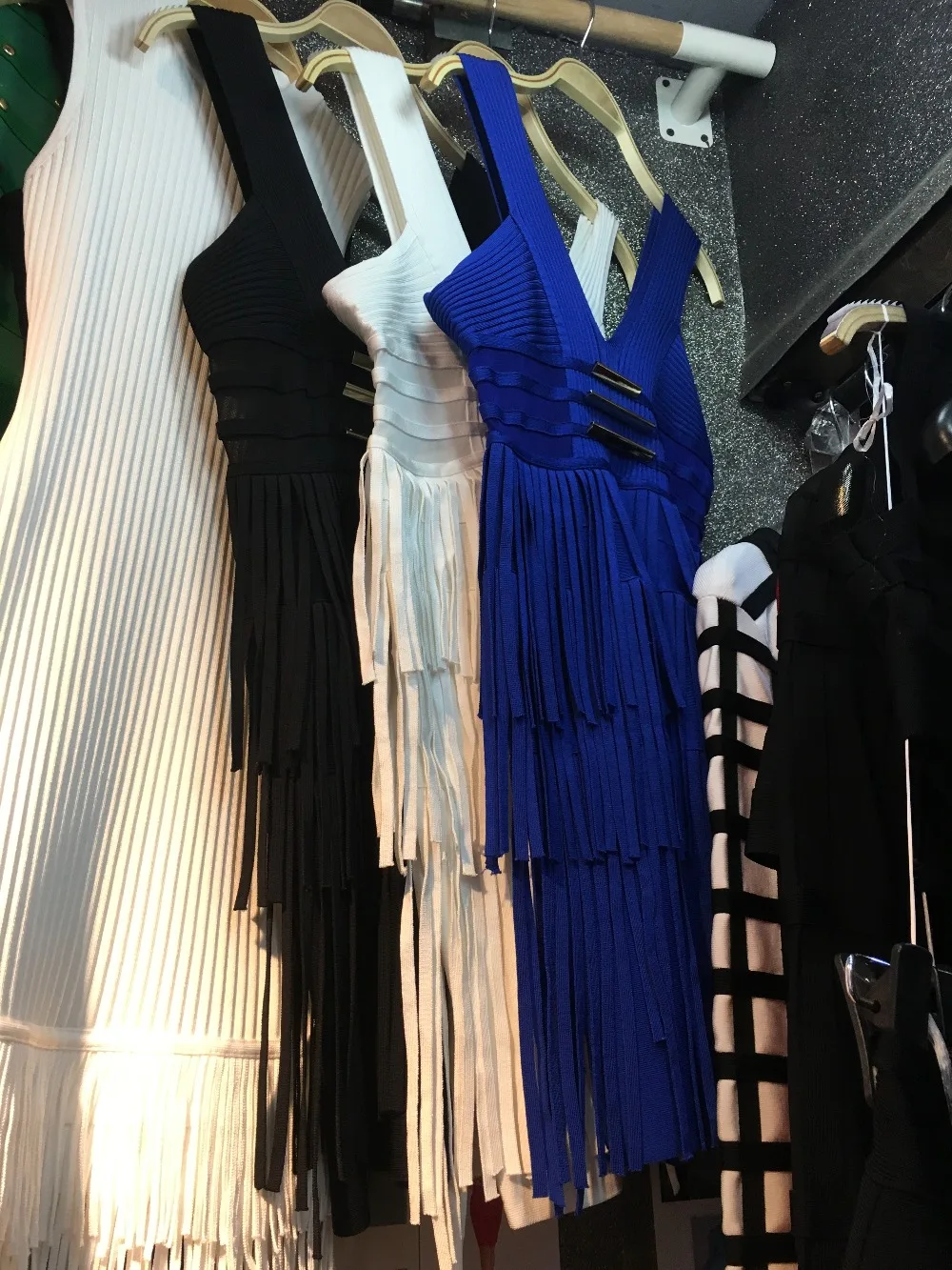 Высокое Качество женская Эластичная Трикотажная Белый Глубокий V Рукавов