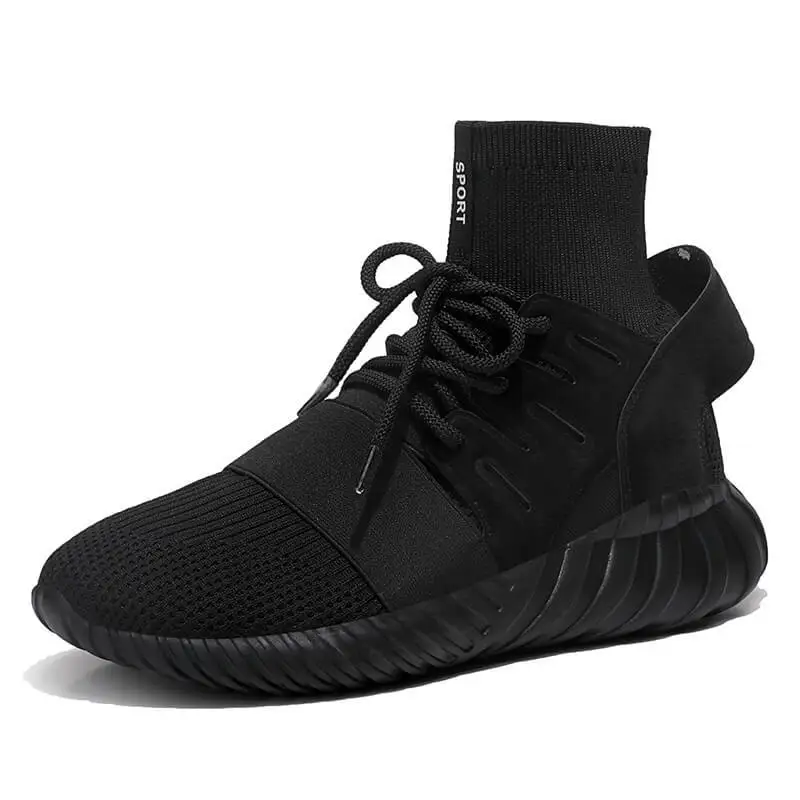 Модные уличные черный серый Красный Высокий Верх 350 Boost V2 спортивные туфли для Для