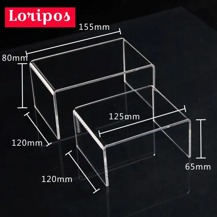 2 шт./набор акриловые подставки для ювелирных изделий|Подставки хранения и