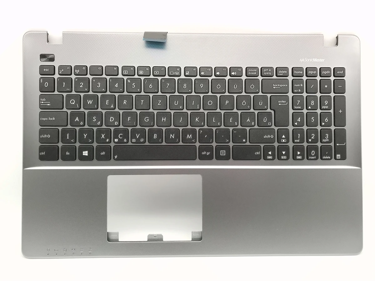 Новый HU HG Magyar венгерский Billentyuzet для ASUS R510V R510VB R510VC R510VX клавиатура Topcase с серым