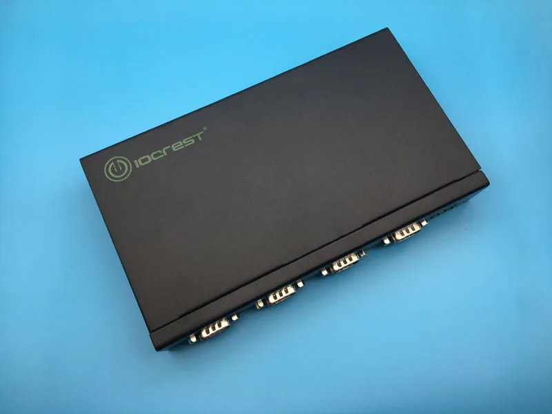 USB 2 0 к RS232 серийный Порты и разъёмы адаптер 4 DB9 Pin RS 232 HUB конвертер чип FTDI Поддержка