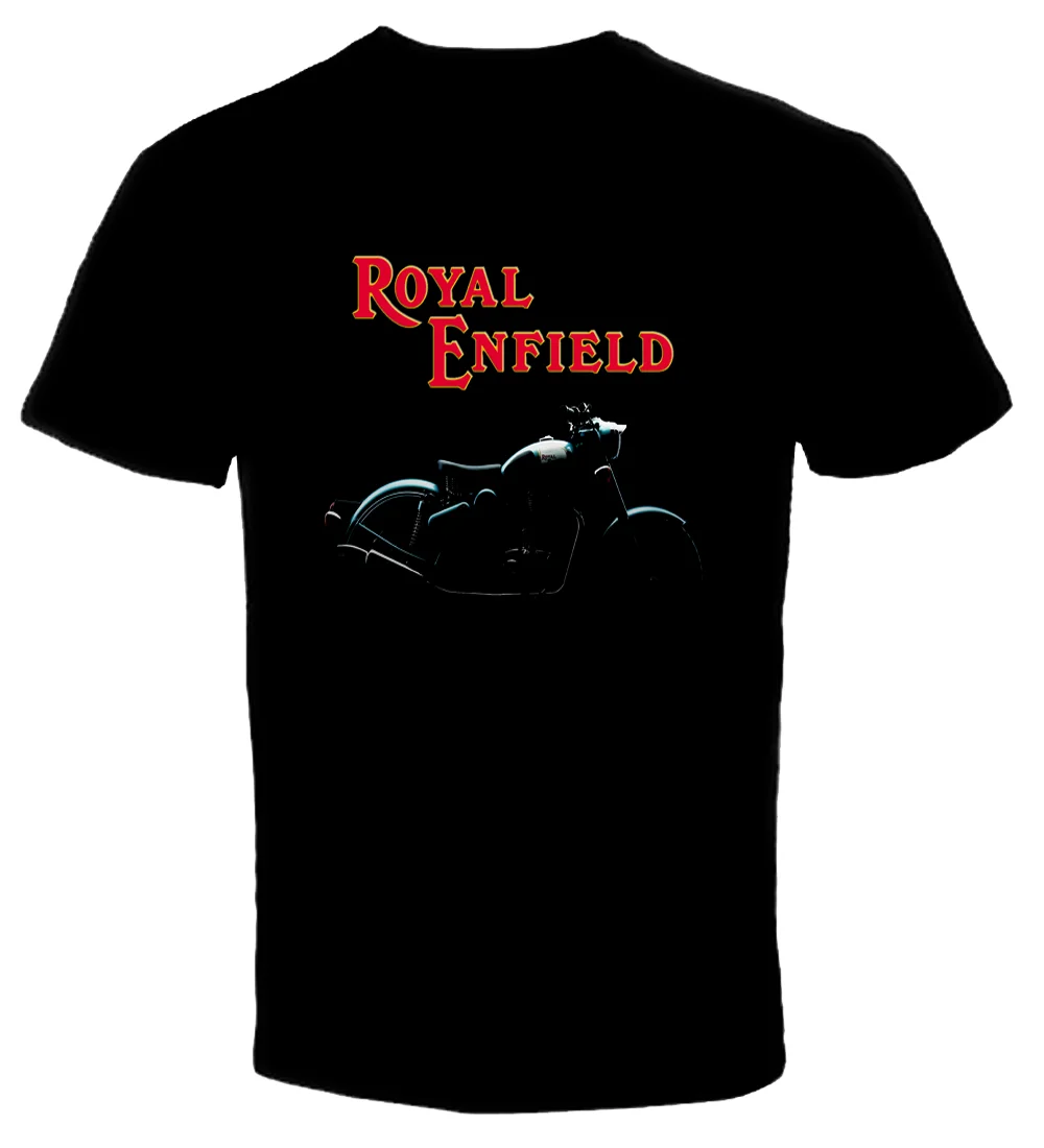 Классическая футболка Royal Enfield Bullet крутая Повседневная Мужская унисекс новая