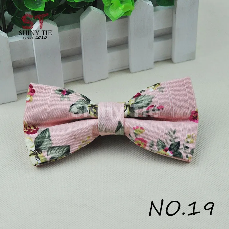 Новое поступление, модные льняные хлопчатобумажные галстуки-бабочки с цветочным принтом, регулируемые мужские лоскутные Галстуки ручной работы, с цветочным рисунком, с изображением звезд, орехов, бабочек и бантов, Gravatas