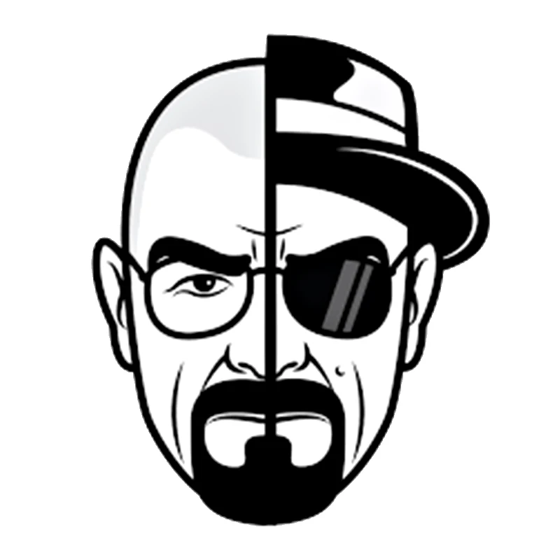 

Two Face Heisenberg Pin