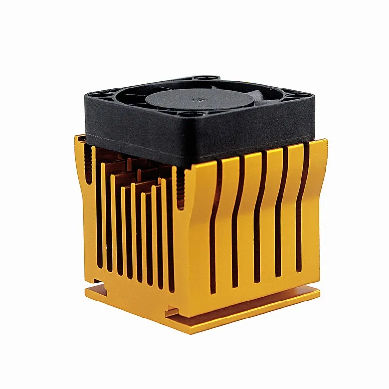 1 шт. алюминиевый IC двухэлектродный вентилятор охлаждения DIY радиатор с