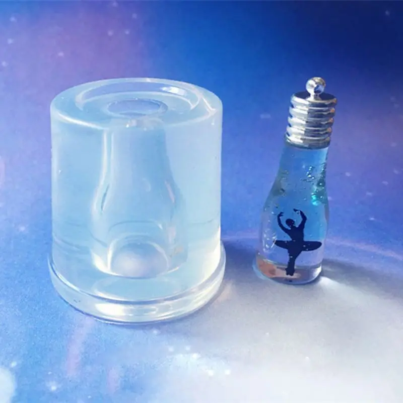 JAVRICK DIY Силиконовая Форма Смола Дрифт бутылка кулон формы для эпоксидной смолы
