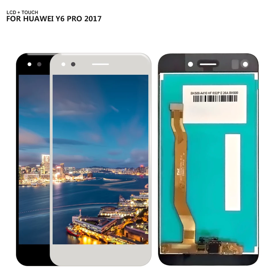 Для 5 0 &quotHuawei P9 Lite mini SLA L02 L22 TL00 Y6 Pro 2017 модуль ЖК дисплей и дигитайзер сенсорный